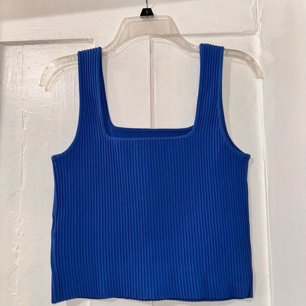 Madewell NWT Ottoman Knit Sweater Tank – Size Large - Picture 5 of 8